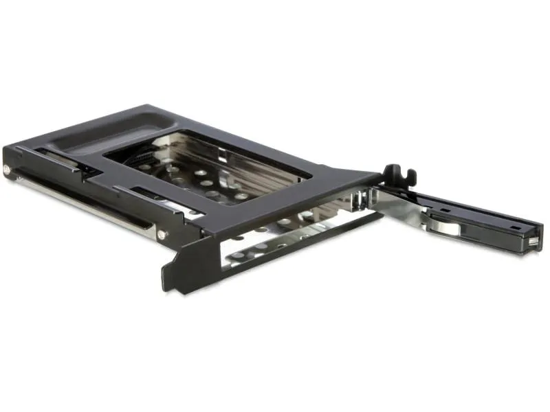Delock 2.5-Einbaurahmen PC Bracket mit SATA-Stromkabel Delock 2.5-Einbaurahmen PC Bracket mit SATA-Stromkabel
