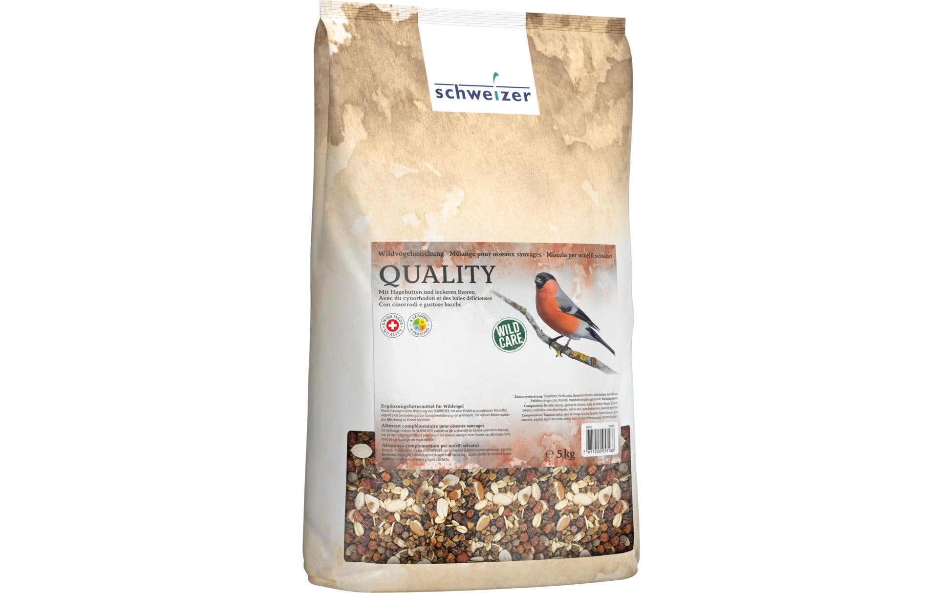 Eric Schweizer Vogelfutter Wildvogelmischung Quality 5 kg Eric Schweizer Vogelfutter Wildvogelmischung Quality 5 kg