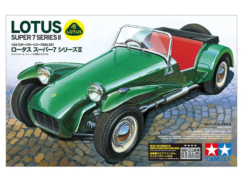 Tamiya Bausatz Lotus Super Seven Series II 1:24 Tamiya Bausatz Lotus Super Seven Series II 1:24