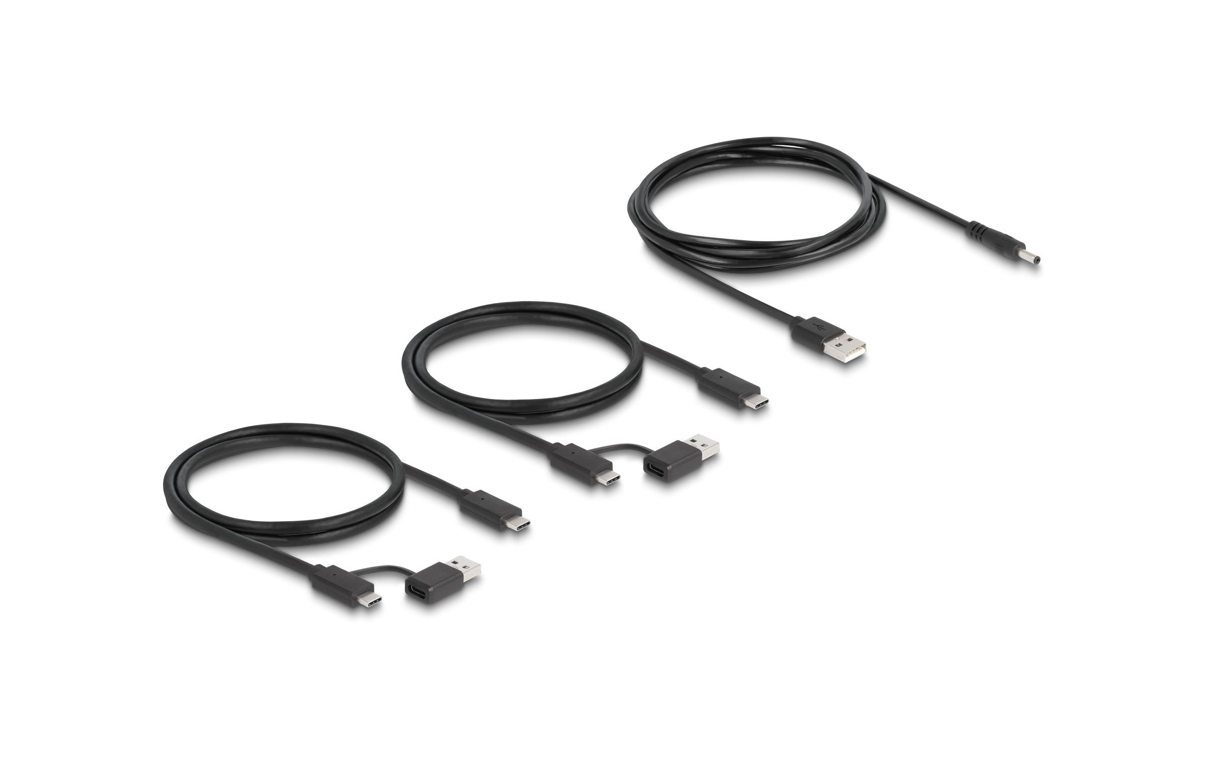 Delock USB-Switch 4x Gerät und 2x Host 5 Gbps