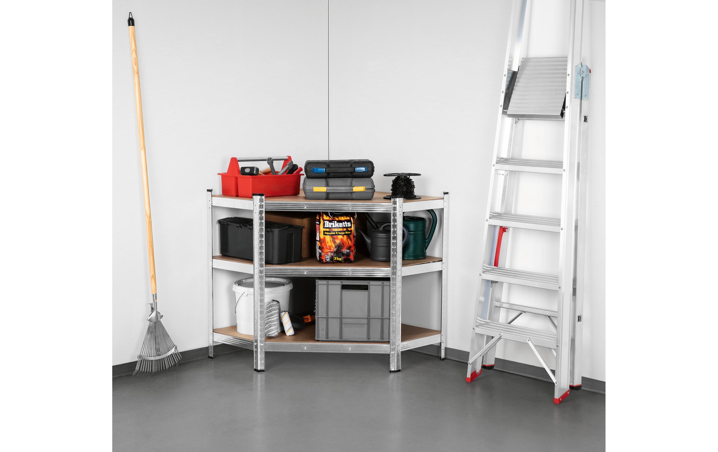 EASYmaxx Schwerlastregal 180 x 90 x 90 cm