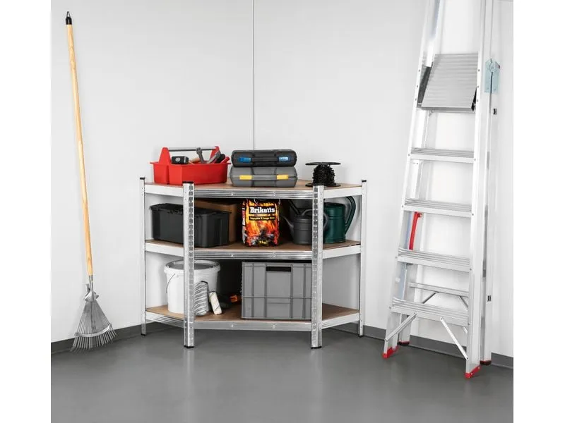 EASYmaxx Schwerlastregal 180 x 90 x 90 cm
