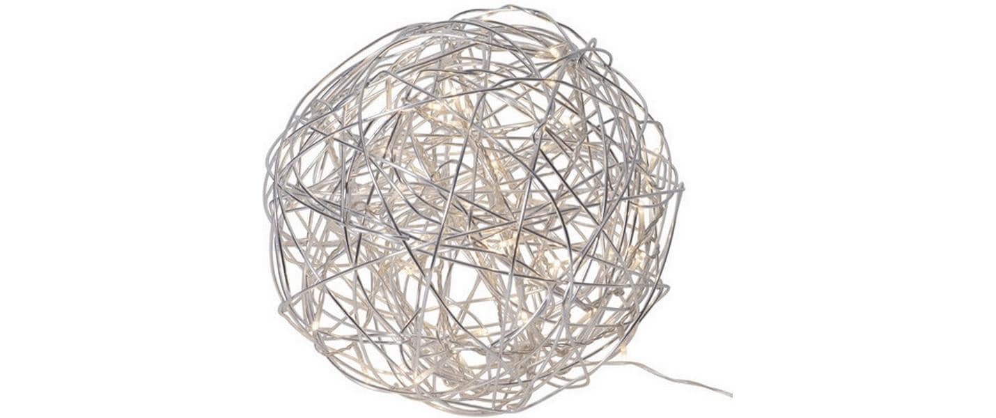 Star Trading Gartenlicht Outdoor Dekoration Trassel Warmweiss, 50 LED