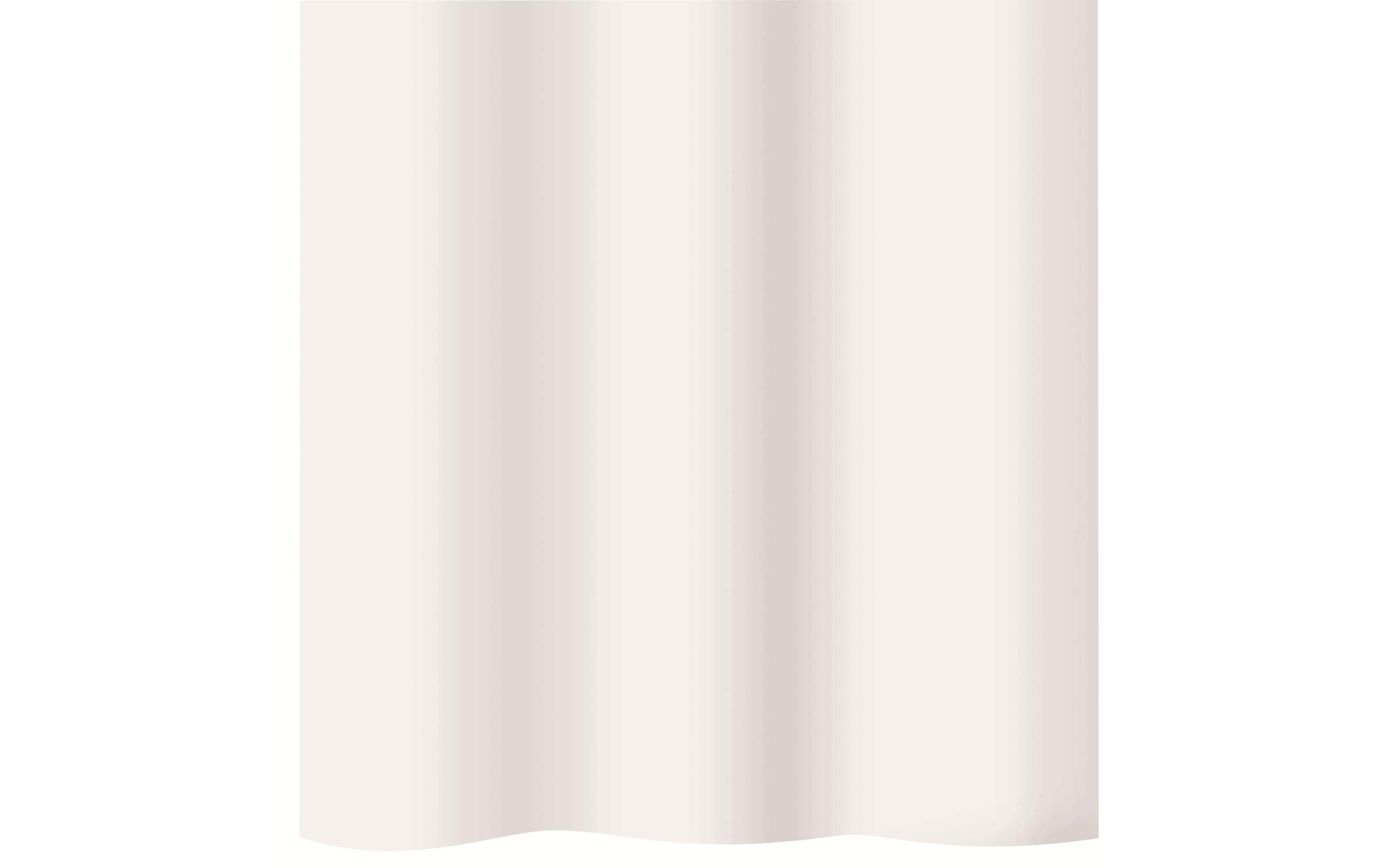 diaqua® Duschvorhang Basic, 120 x 200 cm, Weiss