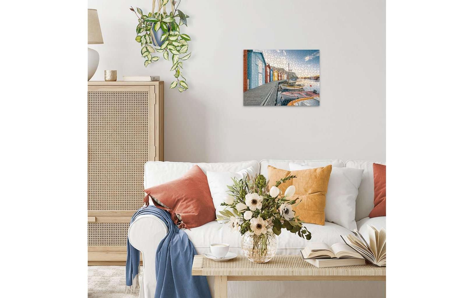 Ravensburger Puzzle Bootshäuser in Smögen, Schweden 500 Teile