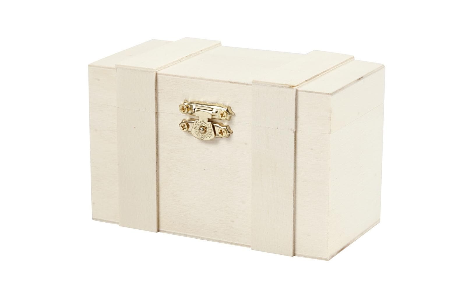 Creativ Company Holzartikel Schatztruhe 1 Stück