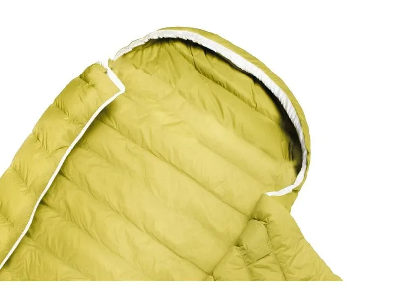 Grüezi Bag Schlafsack DownWool Extreme Light 2.0 8 °C 185 cm, Gelb