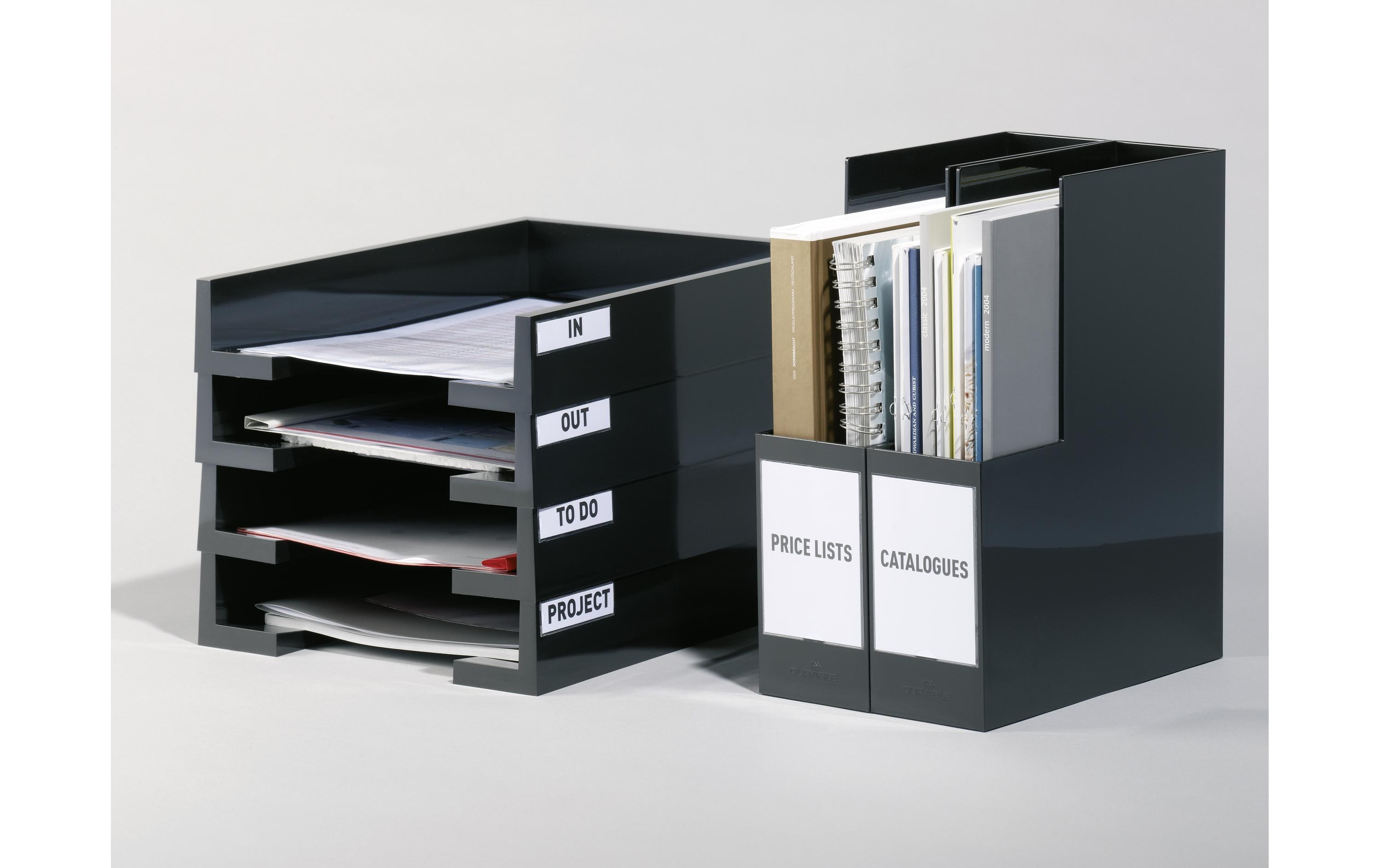 DURABLE Pocketfix selbstklebend, transparent, 10 Stück