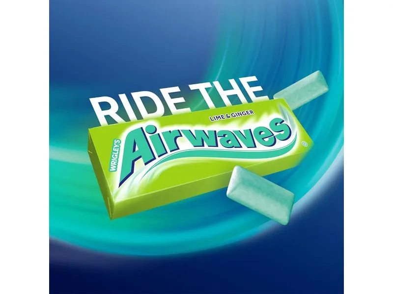 Airwaves Kaugummi Lime Ginger 30 x 14 g Airwaves Kaugummi Lime Ginger 30 x 14 g