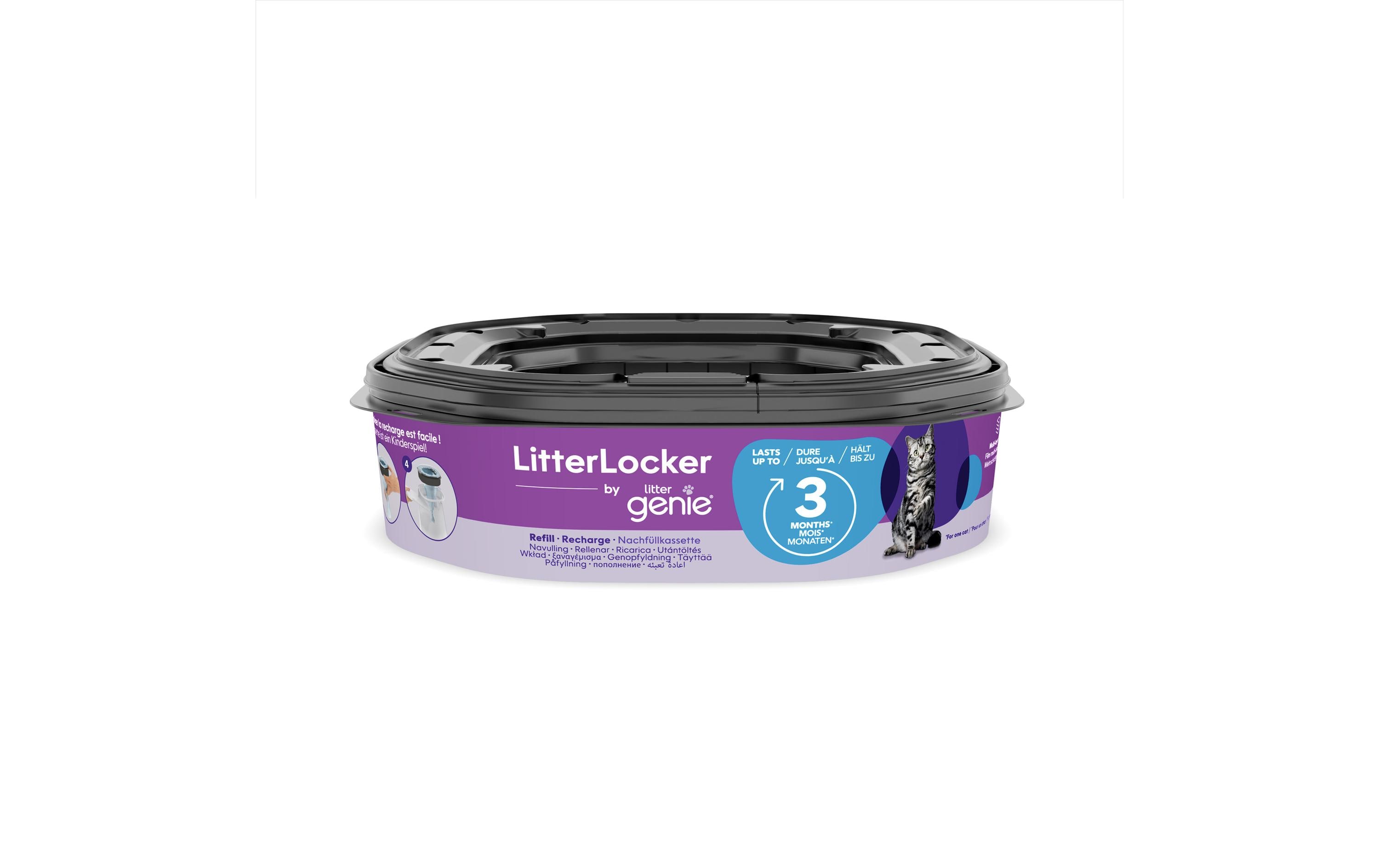 LitterLocker Nachfüllkassette XL zu LitterLocker Genie, 3er Kit