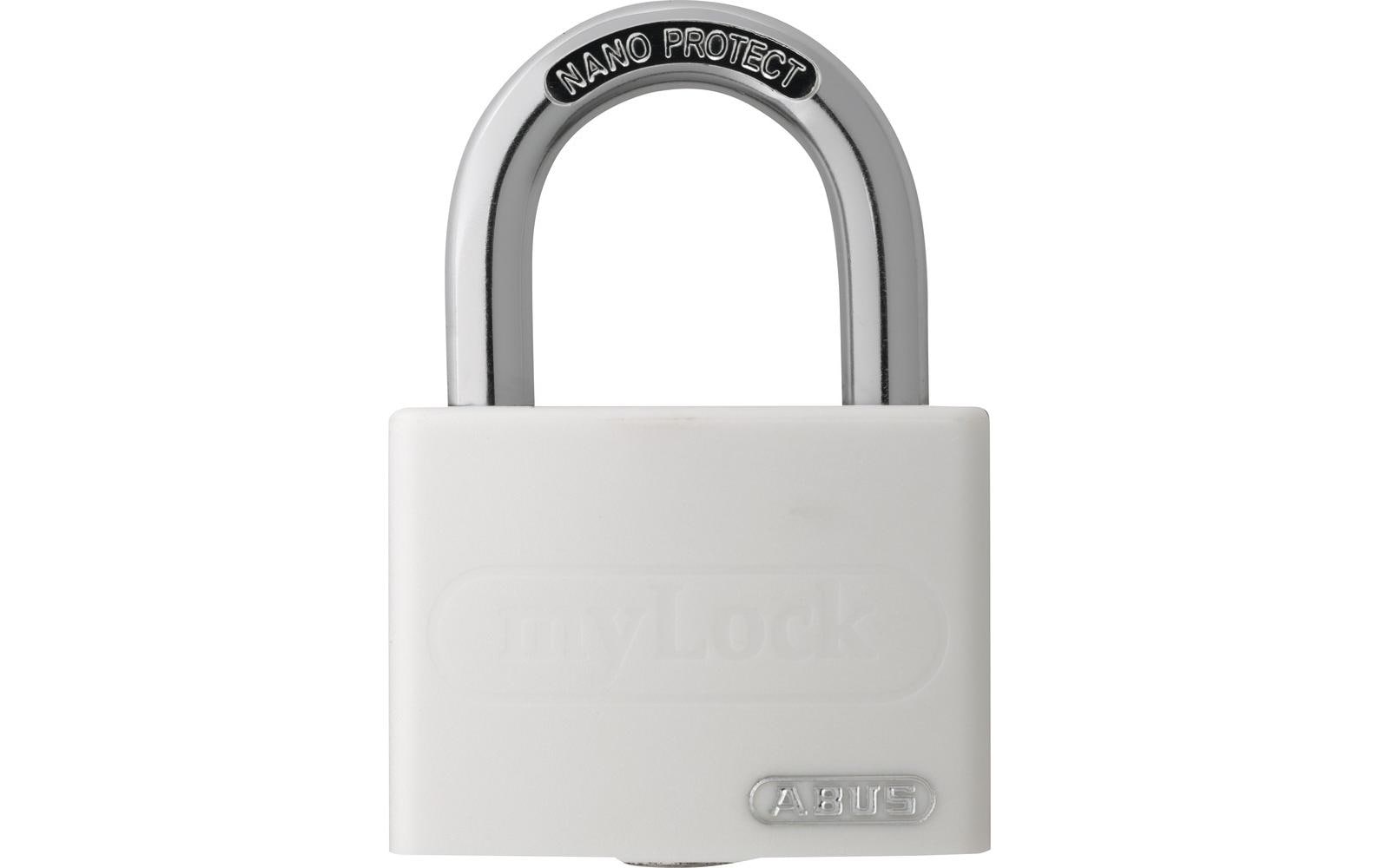 Abus Vorhängeschloss T65AL/40 Weiss Aluminium Abus Vorhängeschloss T65AL/40 Weiss Aluminium