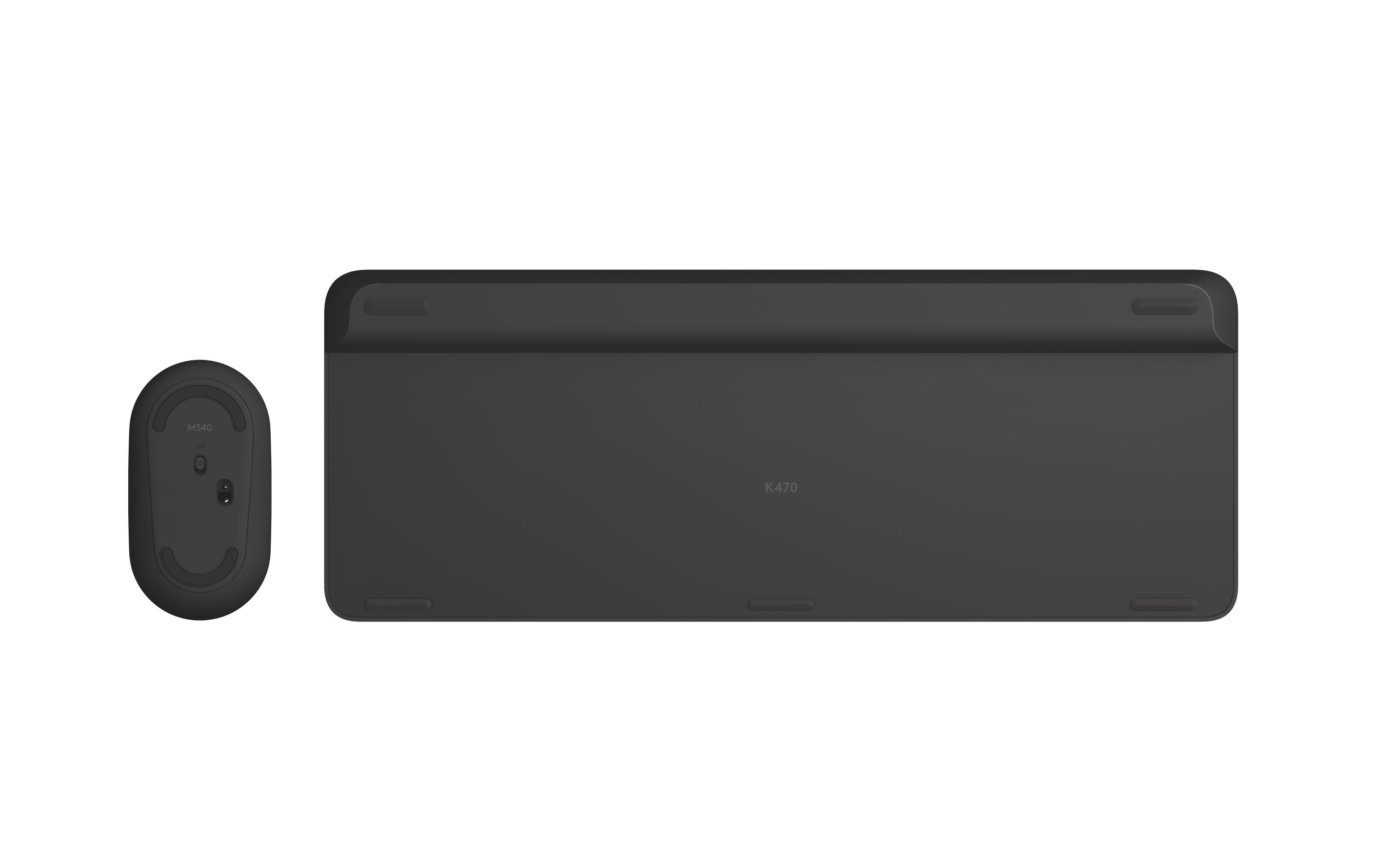 Logitech Tastatur-Maus-Set MK470 Graphite