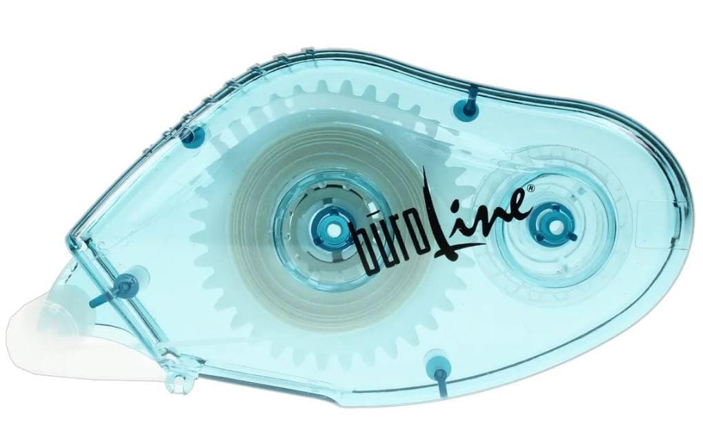 Büroline Kleberoller Permanent 8 mm x 8 m 1 Stück, Transparent