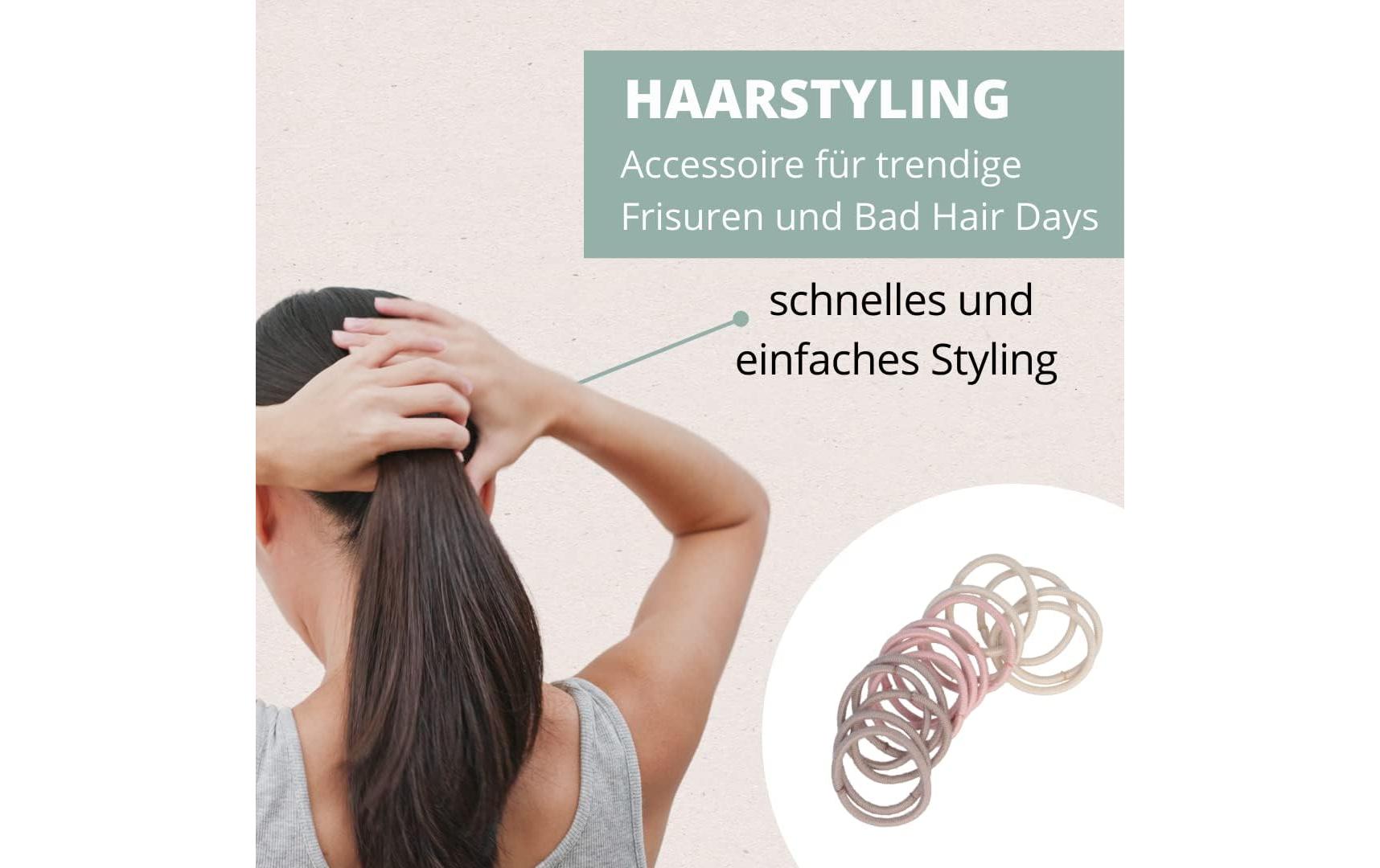 Parsa Beauty Haargummi Nature Love Mehrfarbig 15 Stück