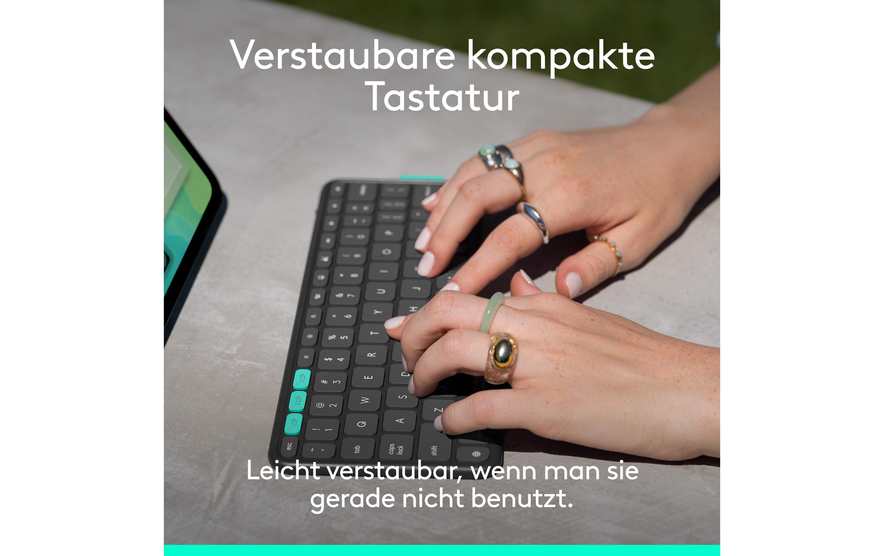 Logitech Tablet Tastatur Cover Flip Folio iPad Pro & Air11