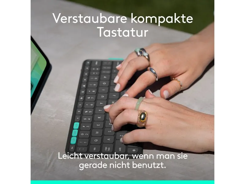 Logitech Tablet Tastatur Cover Flip Folio iPad Pro & Air11
