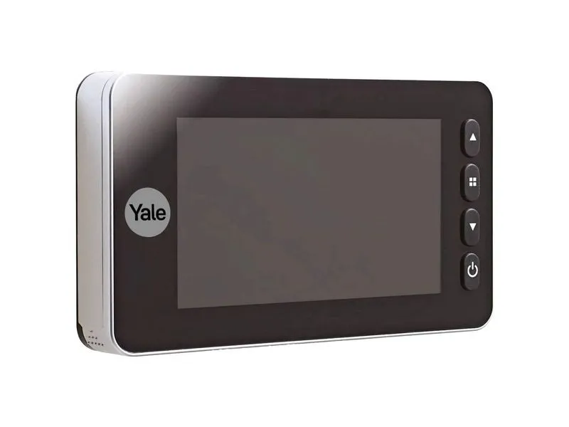 Yale Digitaler Türspion DDV 5800 4.3 Display, Silber
