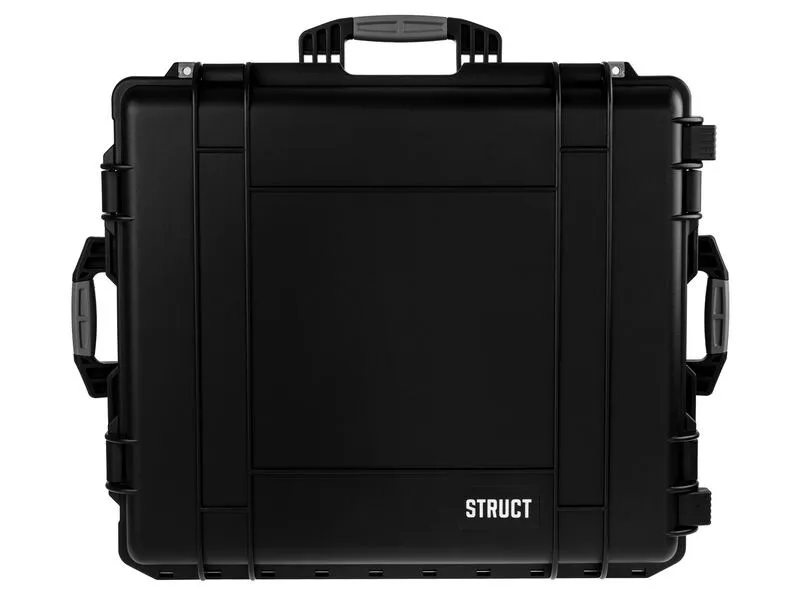 STRUCT Schutzkoffer mit Schaumstoffeinlage, 116.8 l, Schwarz