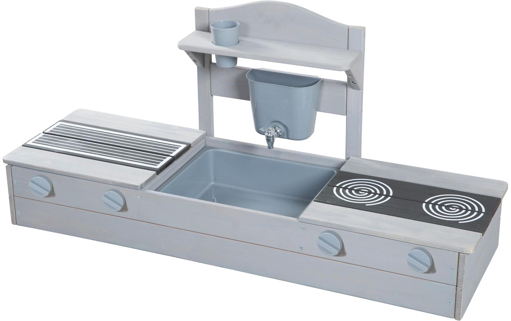 roba 2 in 1 Balkonsandkasten mit Matschküche