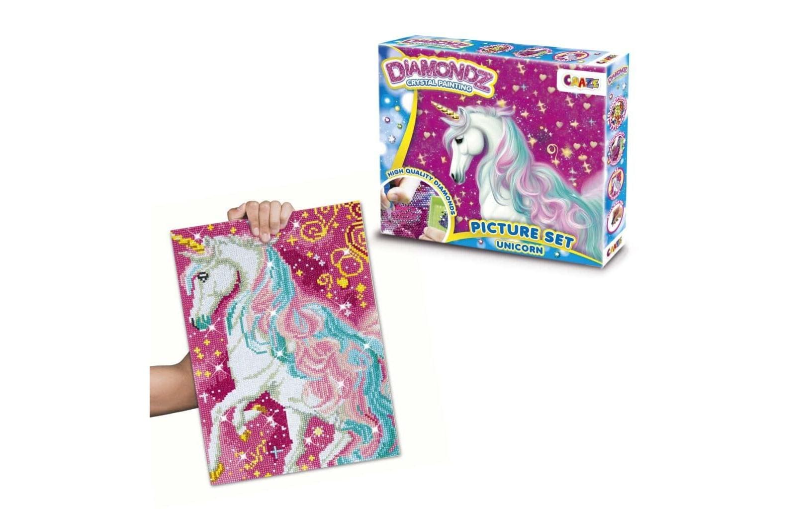 Craze Bastelset Diamondz – Picture Set Unicorn Craze Bastelset Diamondz – Picture Set Unicorn