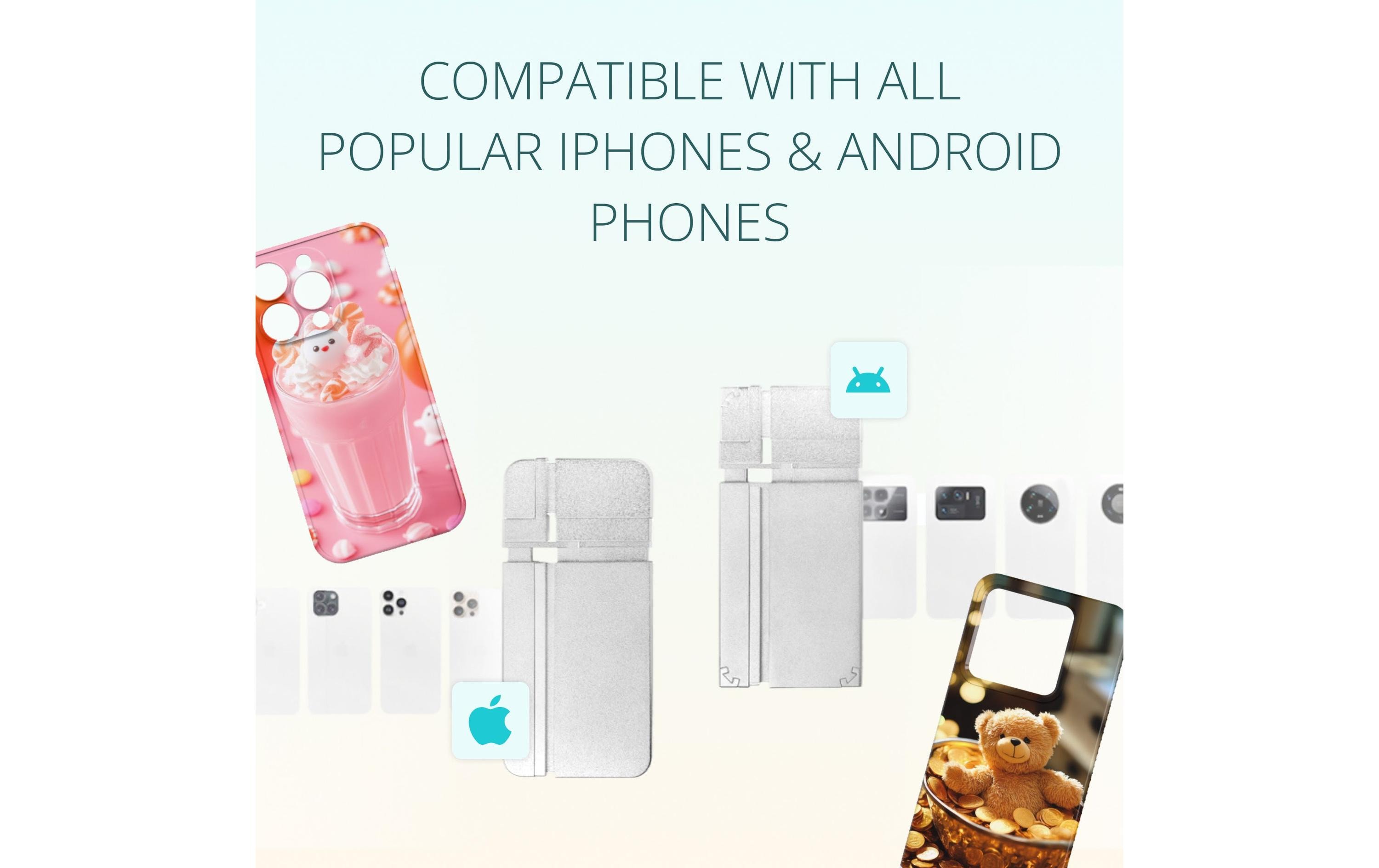 LOKLIK Transferpresse für Handys Lavendel