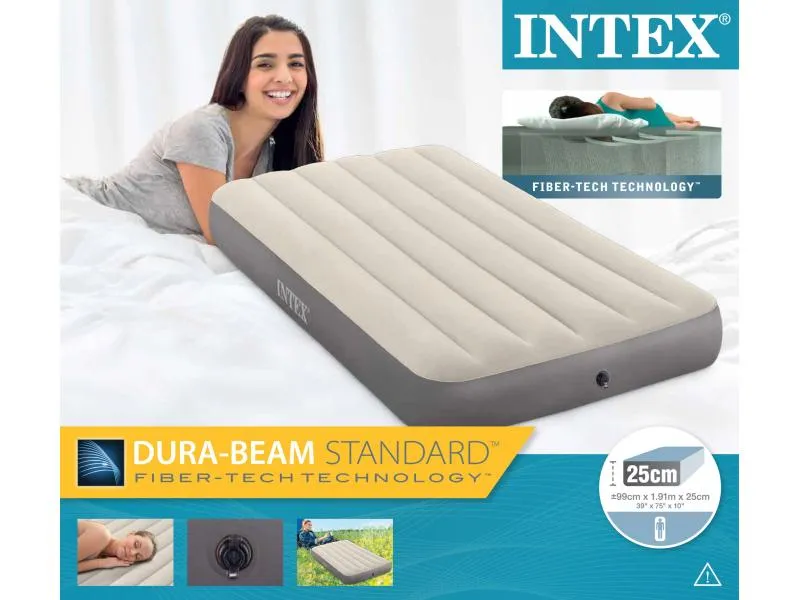 Intex Luftbett Standard Single-High Twin 99 x 191 cm Intex Luftbett Standard Single-High Twin 99 x 191 cm