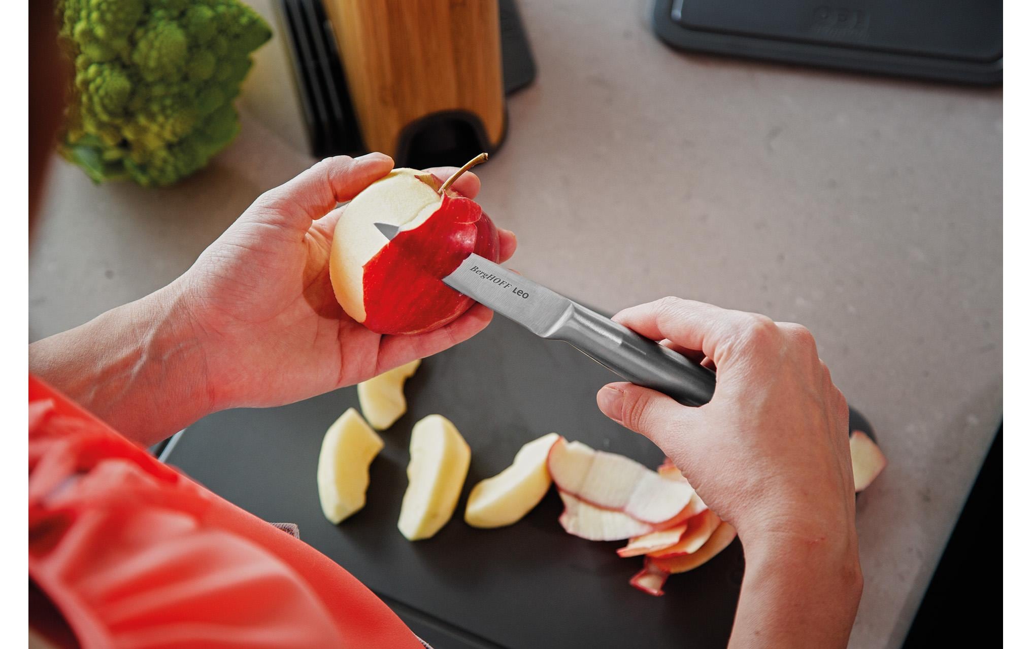 BergHOFF Messer-Set Leo Legacy 3-teilig Silber