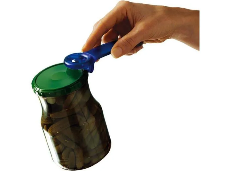 Brix Schraubdeckelöffner JarKey mit Blister, assortiert Brix Schraubdeckelöffner JarKey mit Blister, assortiert