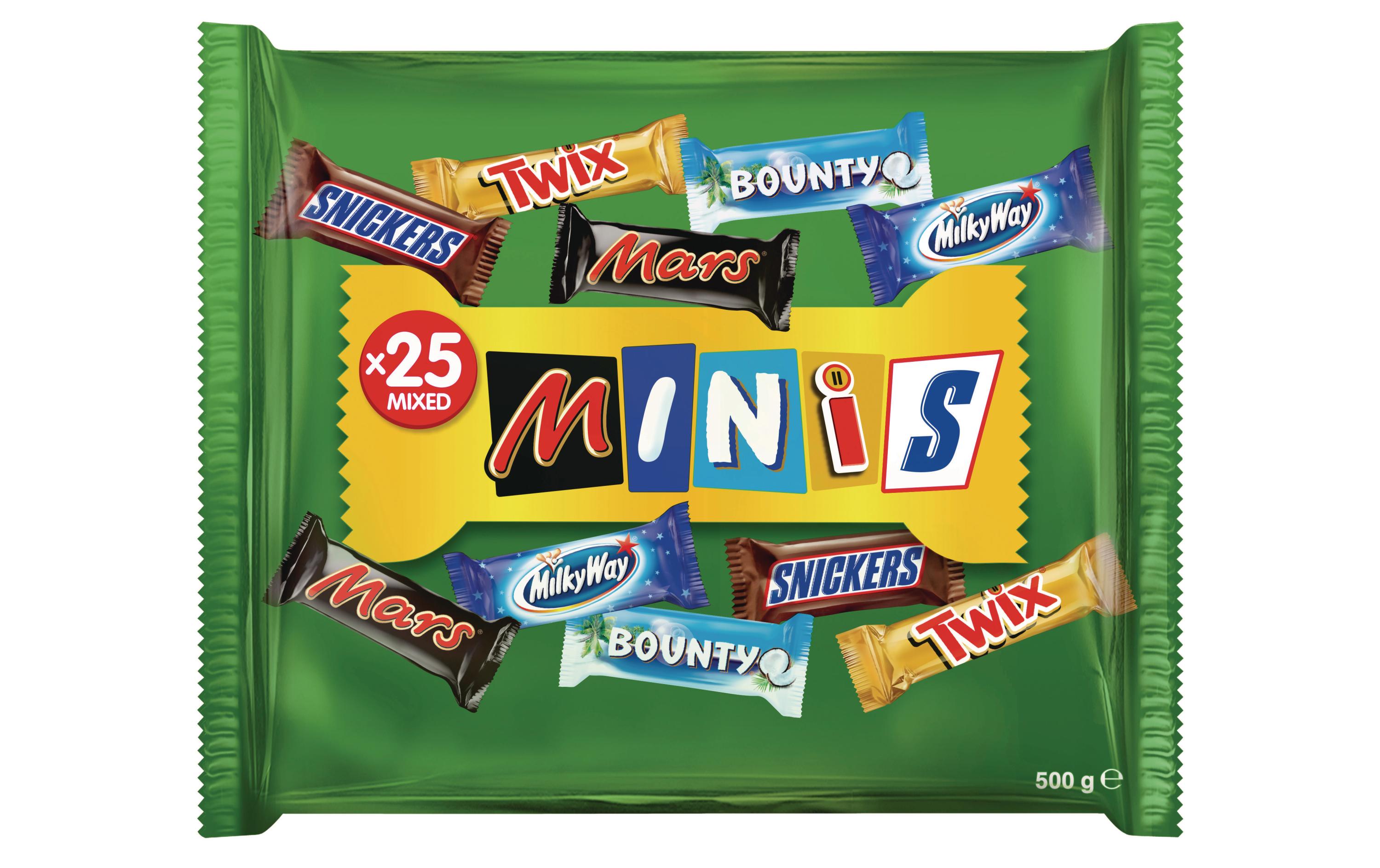 Mars Choc. & Gum Schokolade Mixed Minis 500 g
