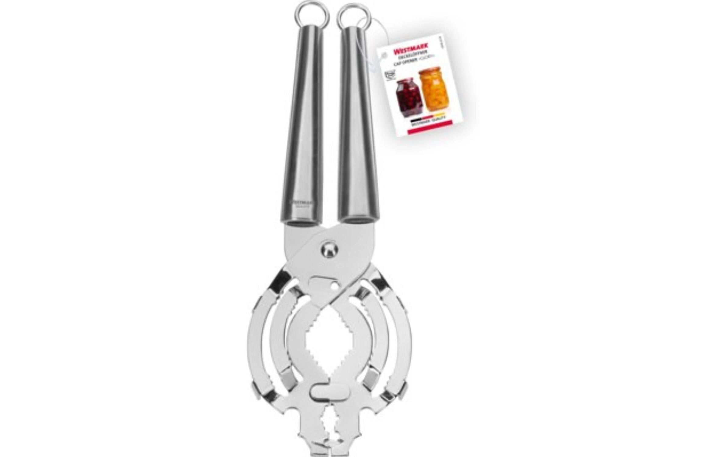 Westmark Deckelöffner Glory, Edelstahl Silber