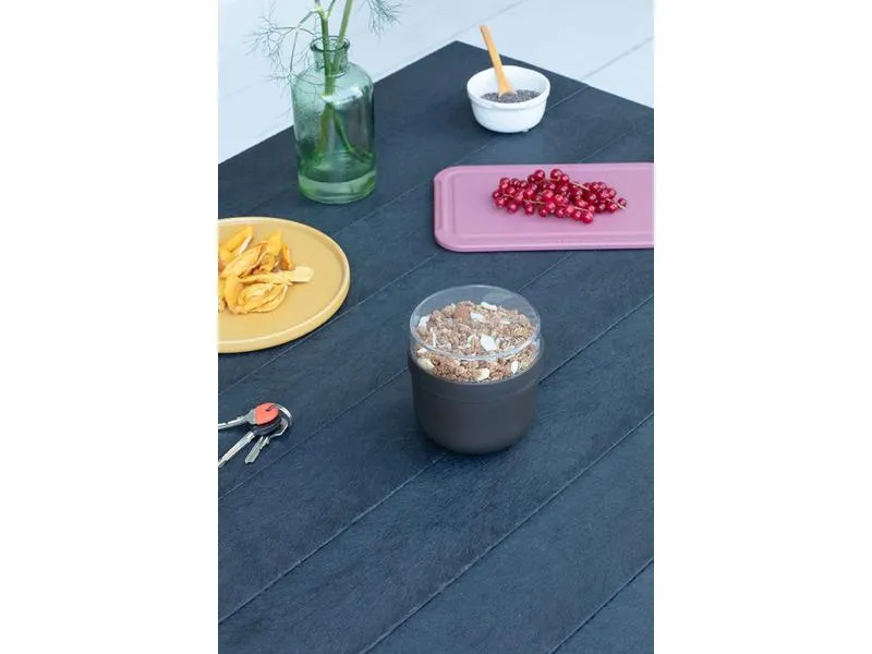 Brabantia Yoghurtbehälter Make & Take 500 ml, Dunkelgrau Brabantia Yoghurtbehälter Make & Take 500 ml, Dunkelgrau