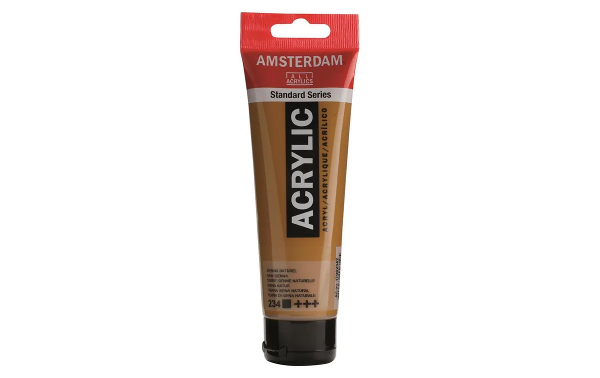 Amsterdam Acrylfarbe Standard 234 Siena natur deckend, 120 ml Amsterdam Acrylfarbe Standard 234 Siena natur deckend, 120 ml