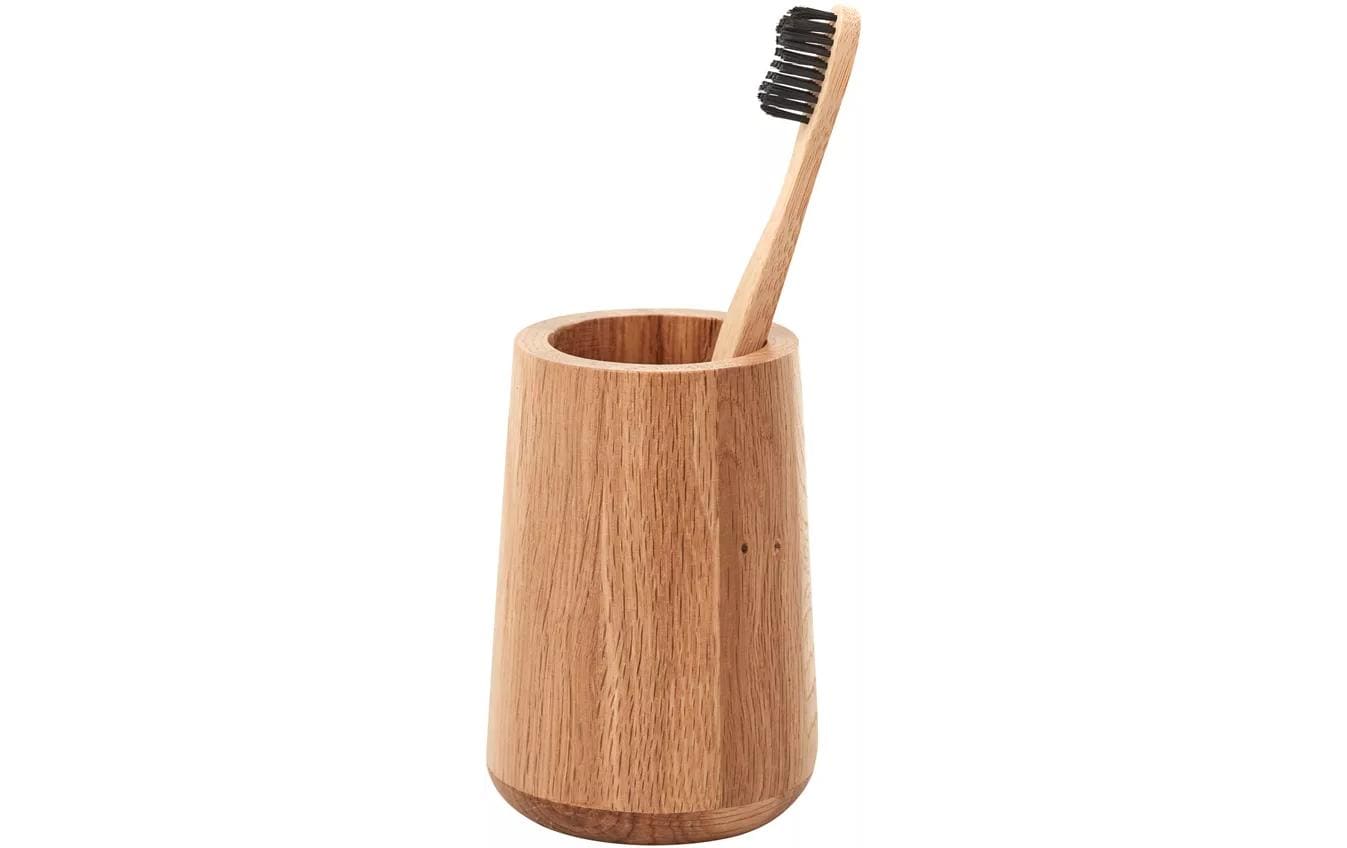diaqua® Zahnputzbecher Oak Braun