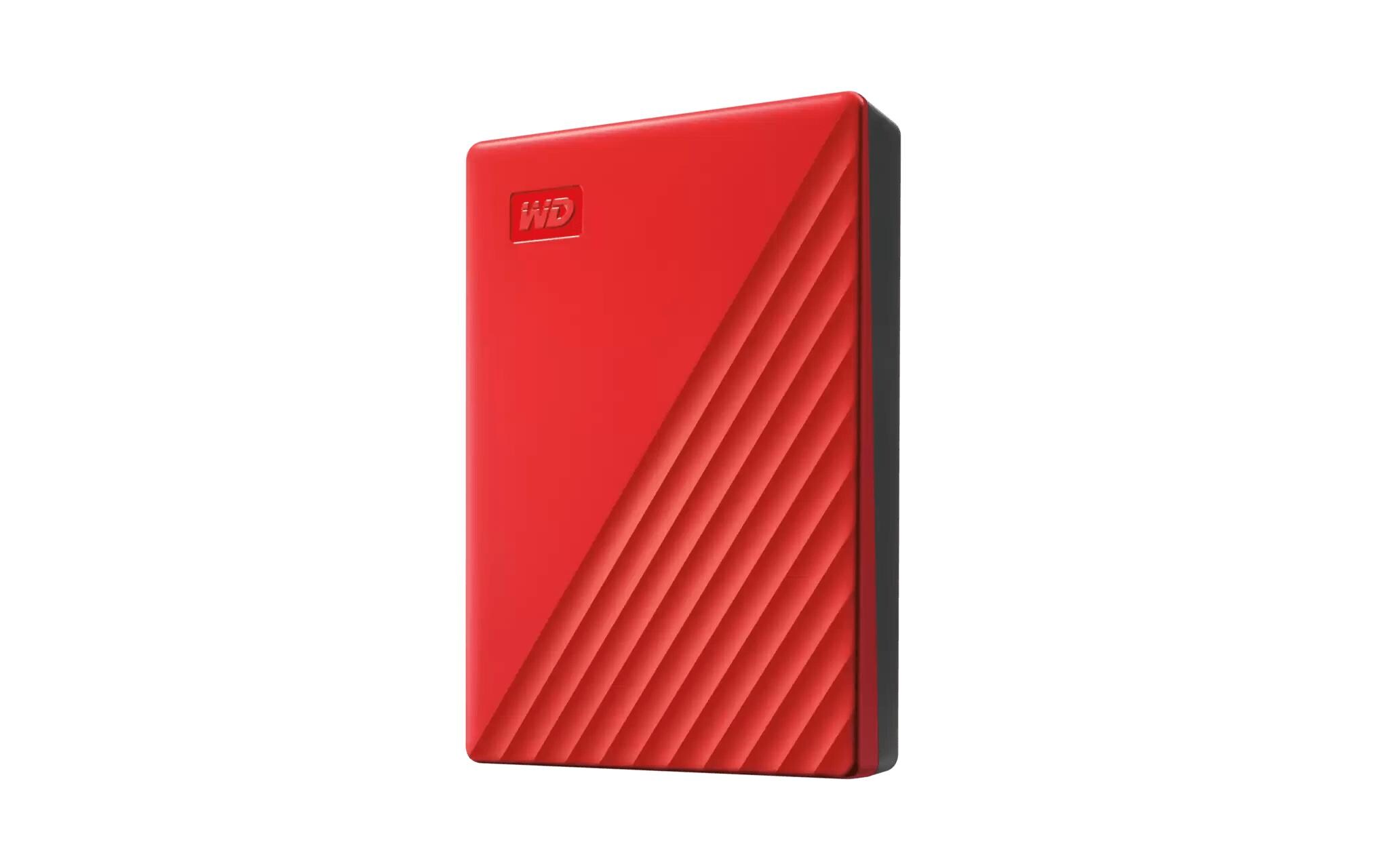 Western Digital Externe Festplatte My Passport 6 TB, Rot Western Digital Externe Festplatte My Passport 6 TB, Rot