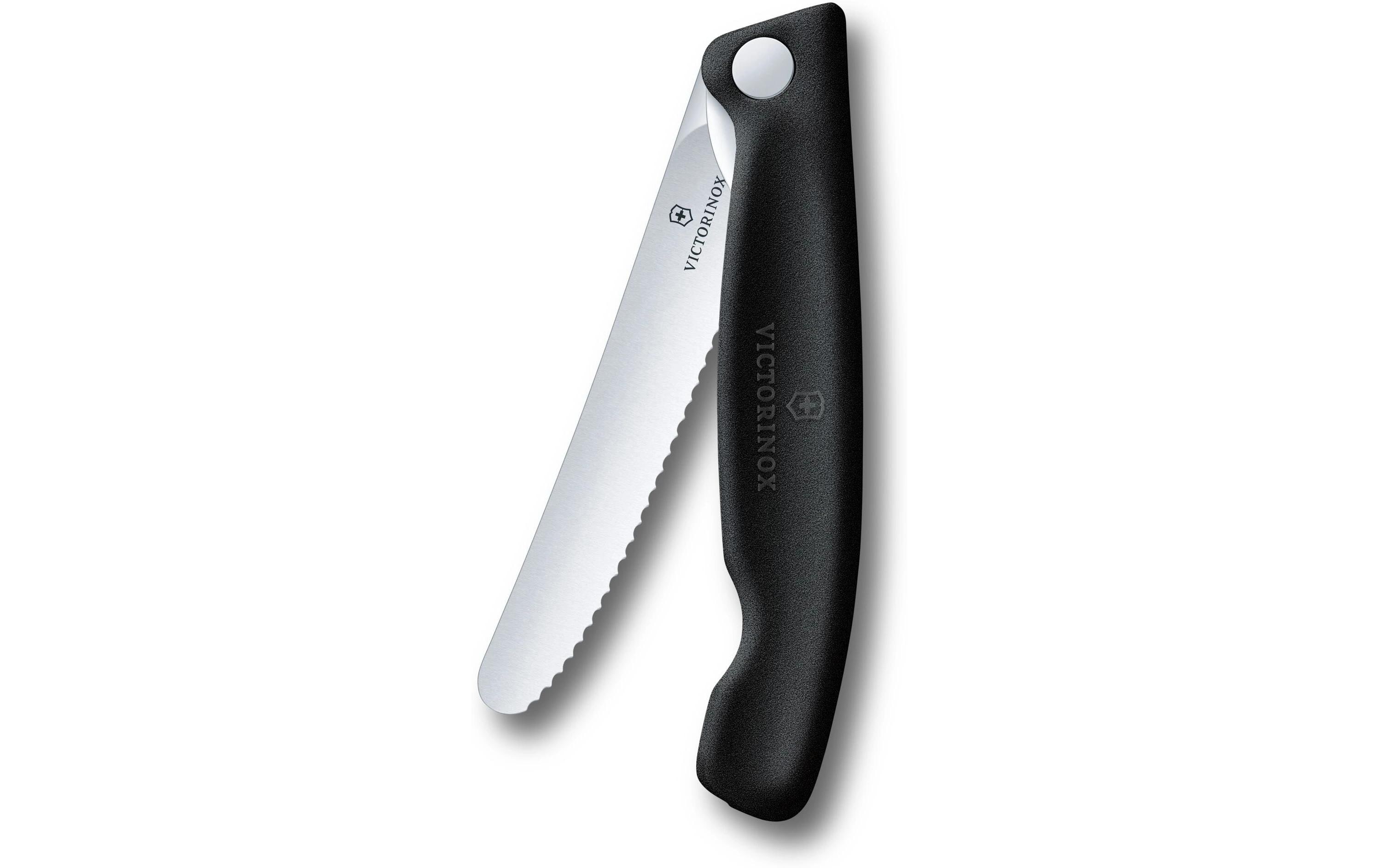 Victorinox Picknickmesser Swiss Classic, 11 cm, Schwarz
