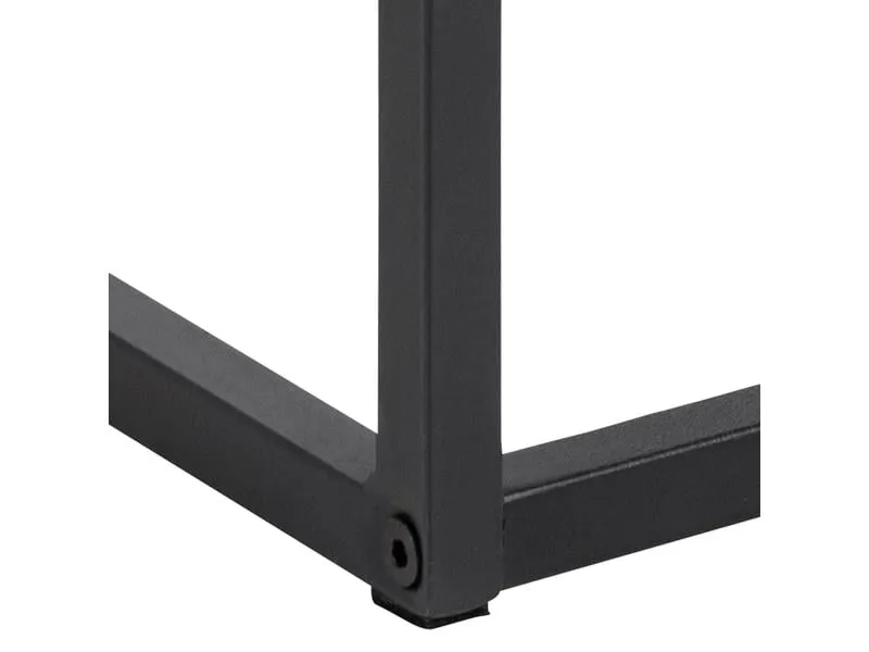 AC Design Nachttisch Randolf 40 x 35 x 60 cm, Schwarz AC Design Nachttisch Randolf 40 x 35 x 60 cm, Schwarz