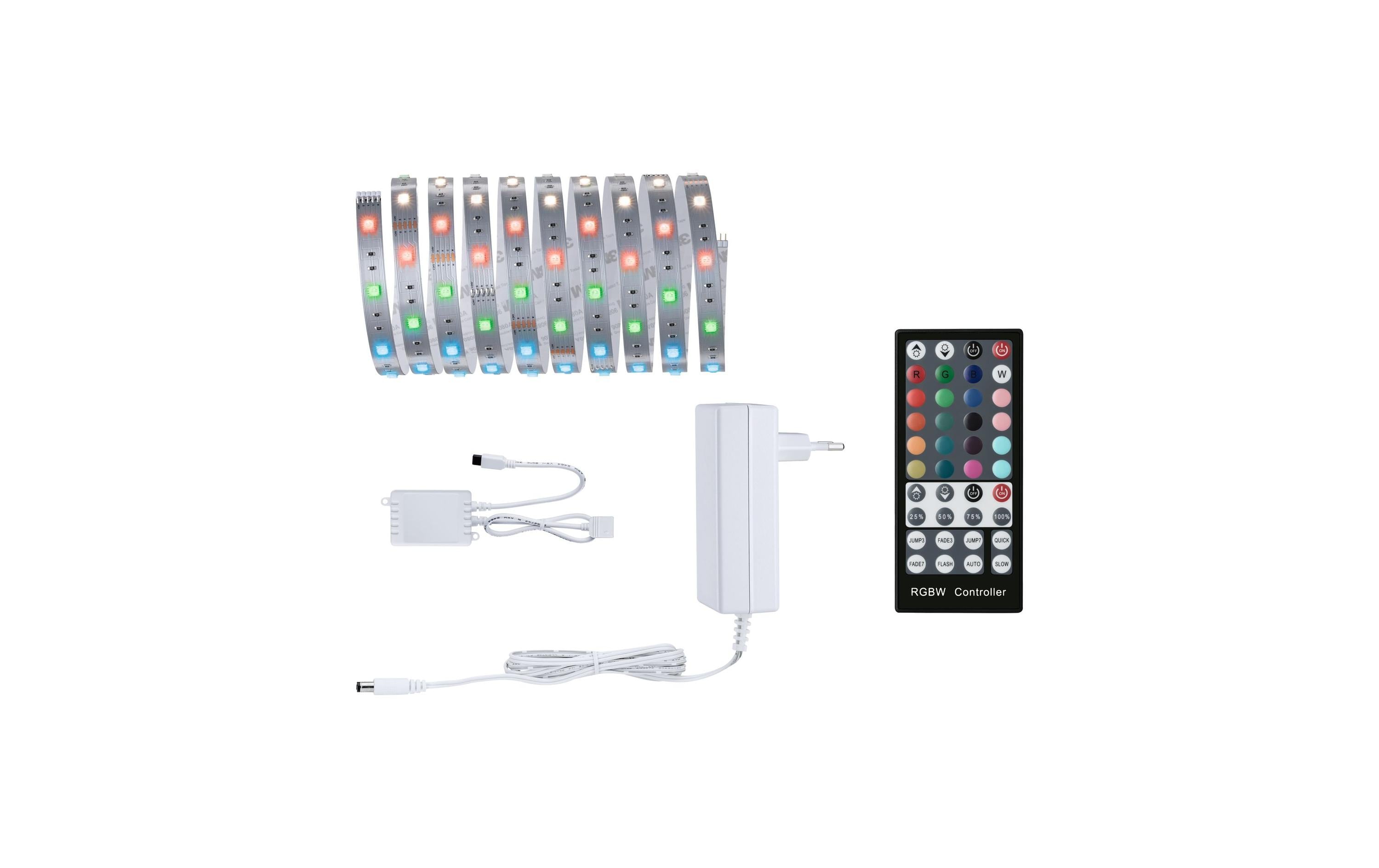 Paulmann LED-Stripe MaxLED 250 RGBW, 3 m Basisset Paulmann LED-Stripe MaxLED 250 RGBW, 3 m Basisset