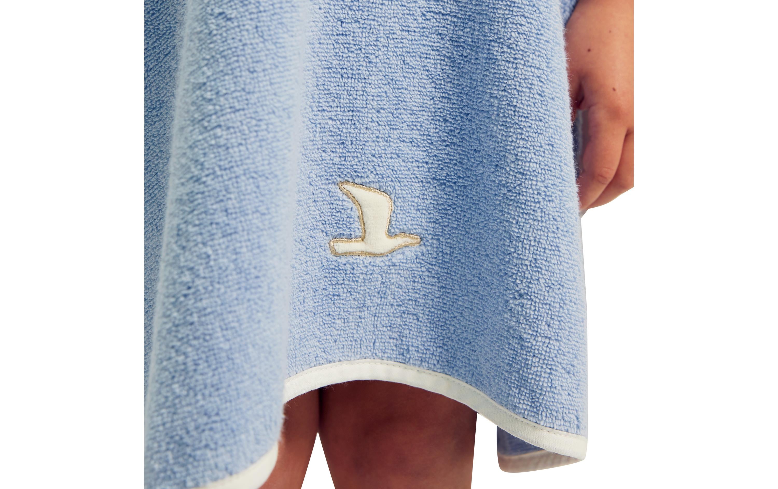 Möve Poncho Soft Hug Grösse 110-128, Aqua