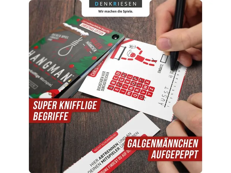 Denkriesen Hangman – Christmas Edition (d)