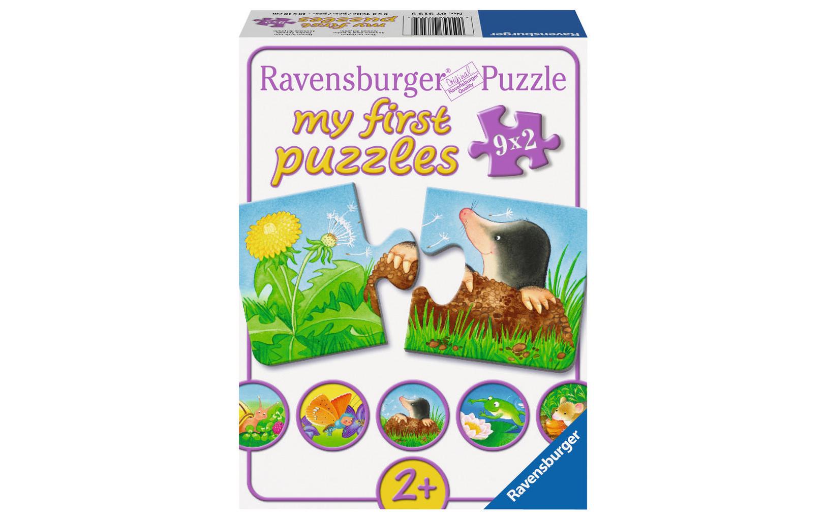 Ravensburger Kleinkinder Puzzle Tiere im Garten