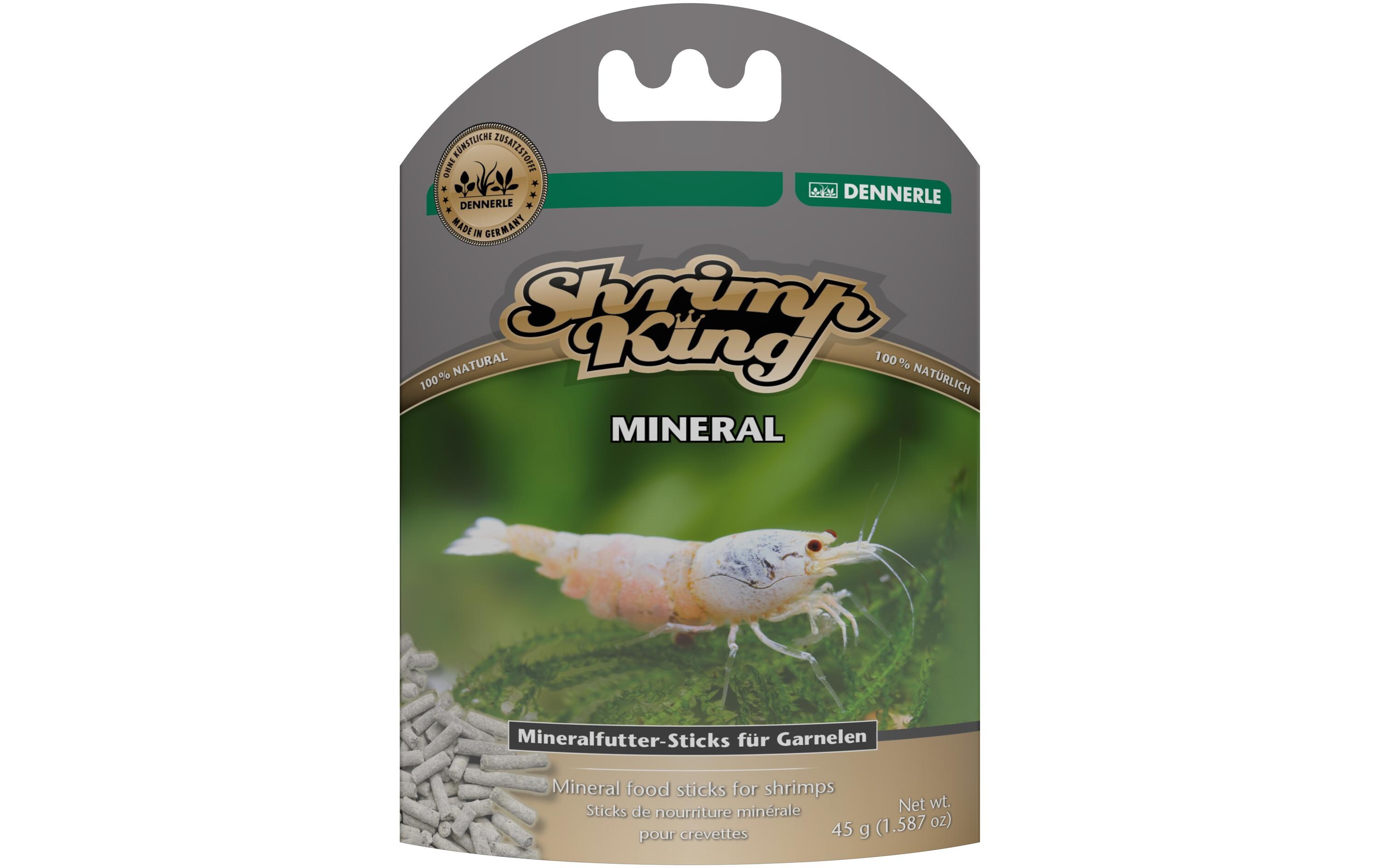 Dennerle Ergänzungsfutter Shrimp King Mineral, 45 g Dennerle Ergänzungsfutter Shrimp King Mineral, 45 g