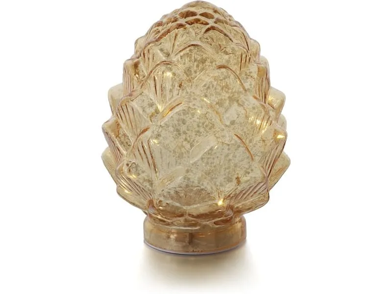 balthasar LED Dekozapfen PINE Gold