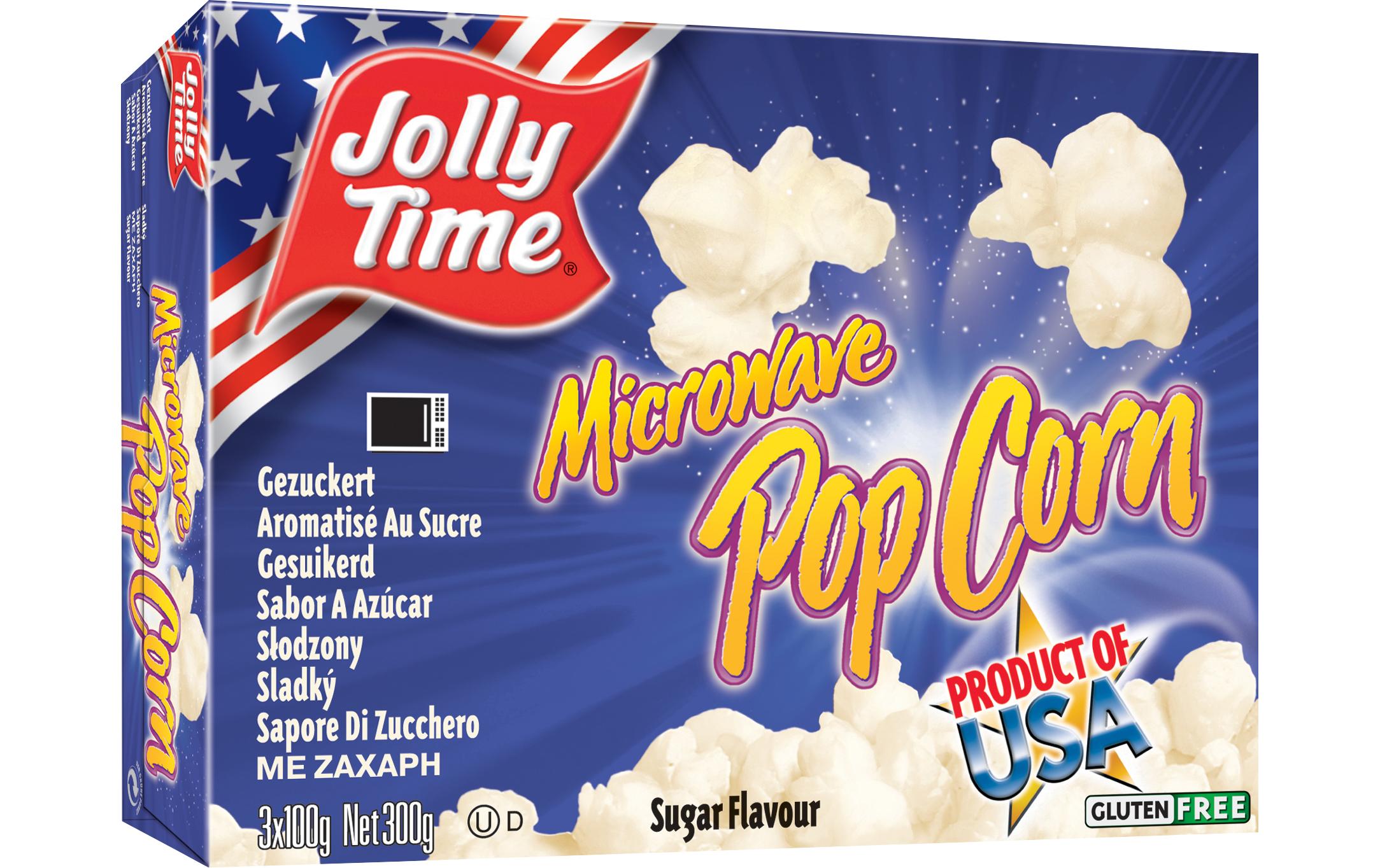 Jolly Time Pop Corn Zucker 3 x 100 g Jolly Time Pop Corn Zucker 3 x 100 g