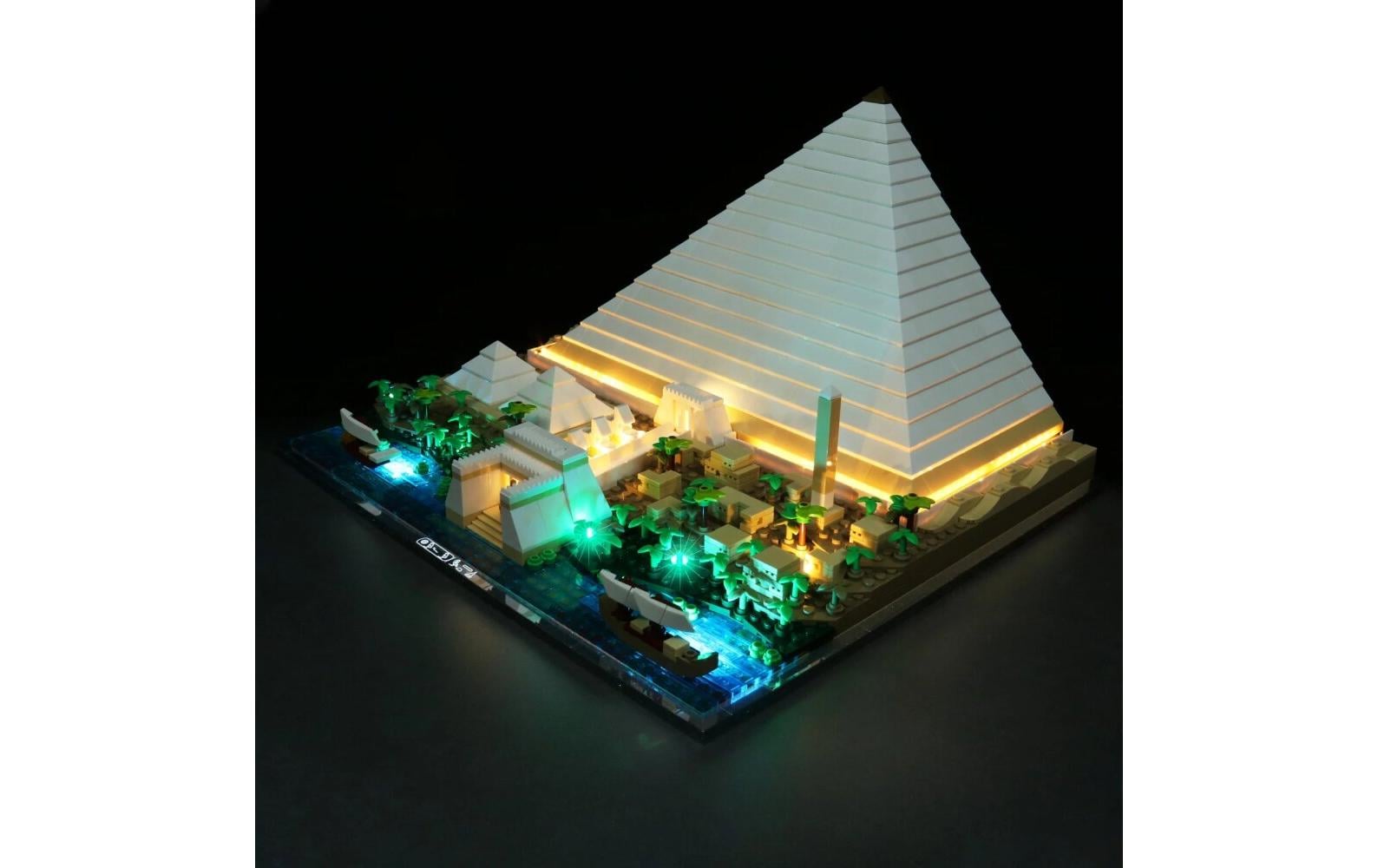 BrickBling LED-Licht-Set für LEGO® 21058 Cheops Pyramide