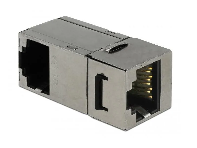 Delock Keystone-Modul RJ-45, Cat.6, 90° geschirmt Delock Keystone-Modul RJ-45, Cat.6, 90° geschirmt
