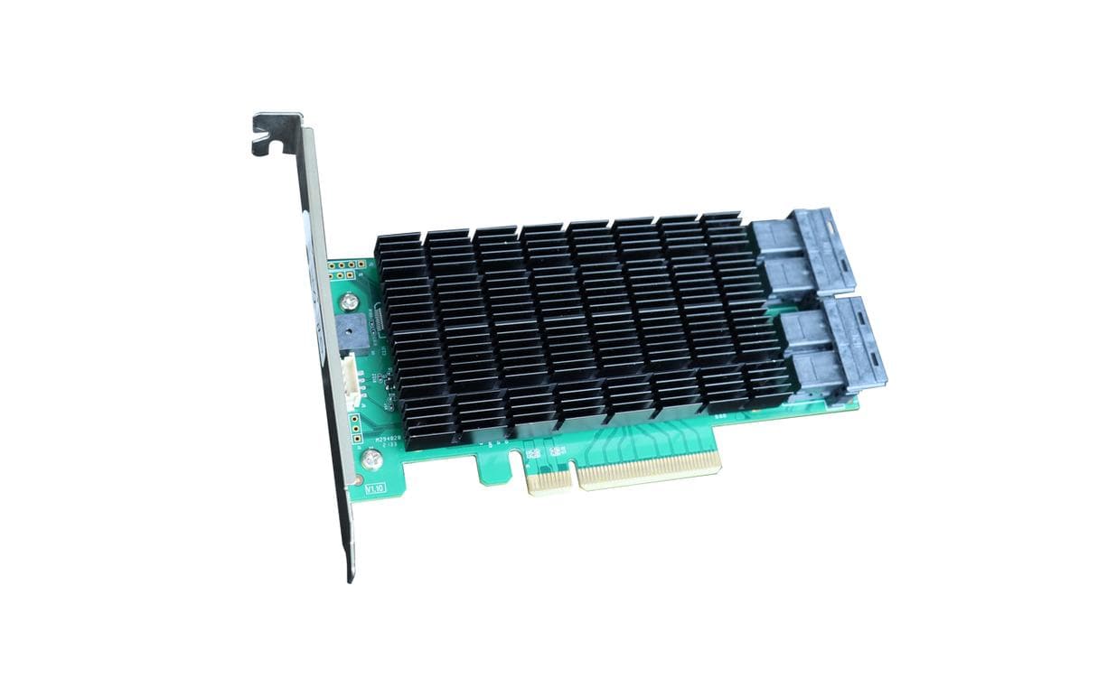 Highpoint Host Bus Adapter Rocket R720 16 Kanäle, SAS3/SATA3 Highpoint Host Bus Adapter Rocket R720 16 Kanäle, SAS3/SATA3