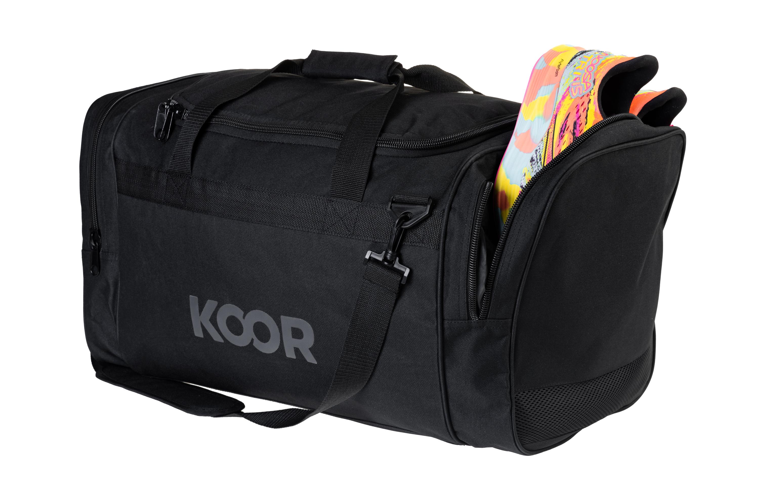 KOOR Sporttasche 55 l, Schwarz