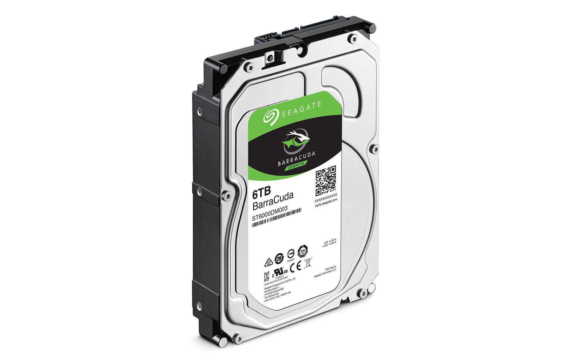 Seagate Harddisk BarraCuda 3.5 SATA 6 TB