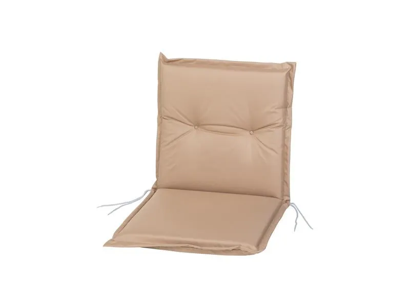 COCON Stuhlauflage Niederlehner Outdoor 97 x 50 x 5 cm, Beige