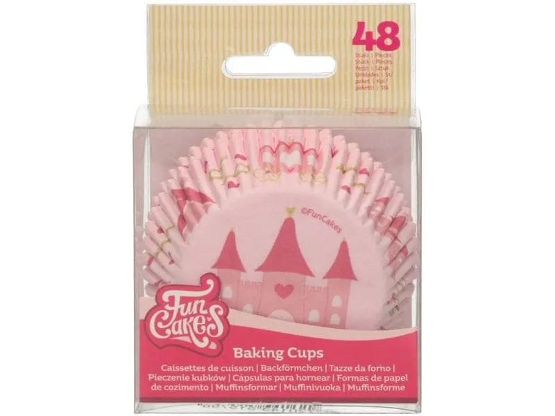 Funcakes Muffin Backform Prinzessin 48 Stück Funcakes Muffin Backform Prinzessin 48 Stück